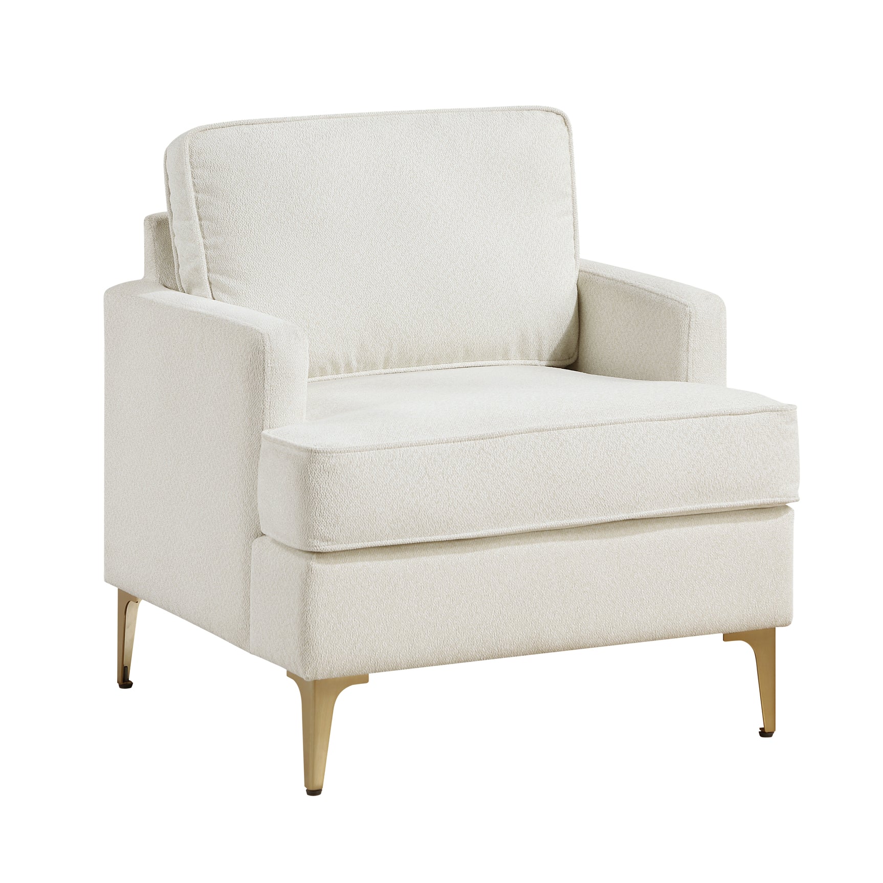 Colette Beige Accent Chair - Ornate Home
