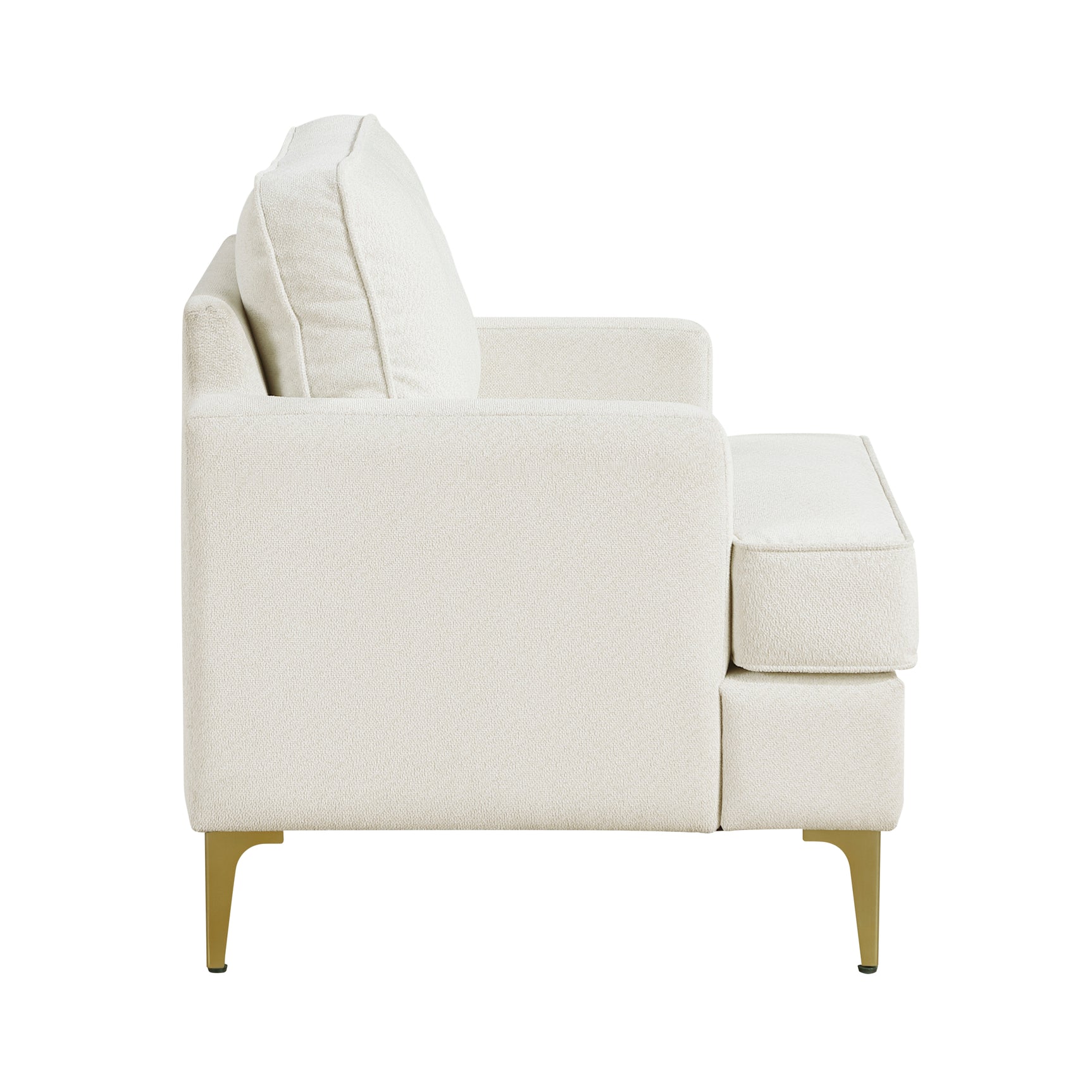 Colette Beige Accent Chair - Ornate Home