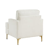 Colette Beige Accent Chair - Ornate Home