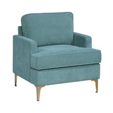 Colette Blue Accent Chair - Ornate Home