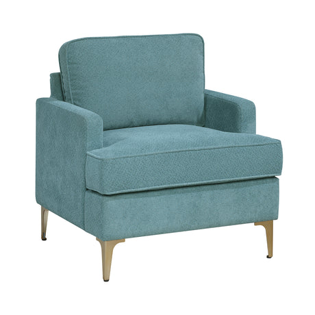 Colette Blue Accent Chair - Ornate Home