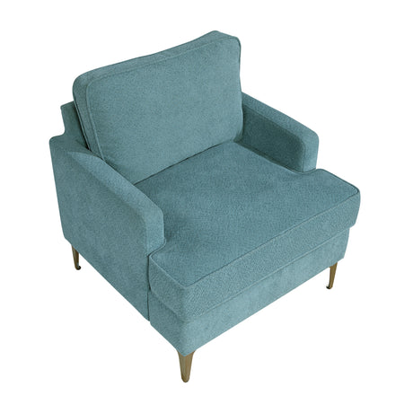Colette Blue Accent Chair - Ornate Home
