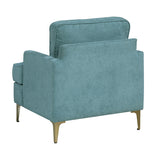 Colette Blue Accent Chair - Ornate Home