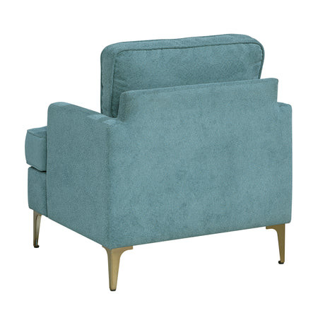 Colette Blue Accent Chair - Ornate Home