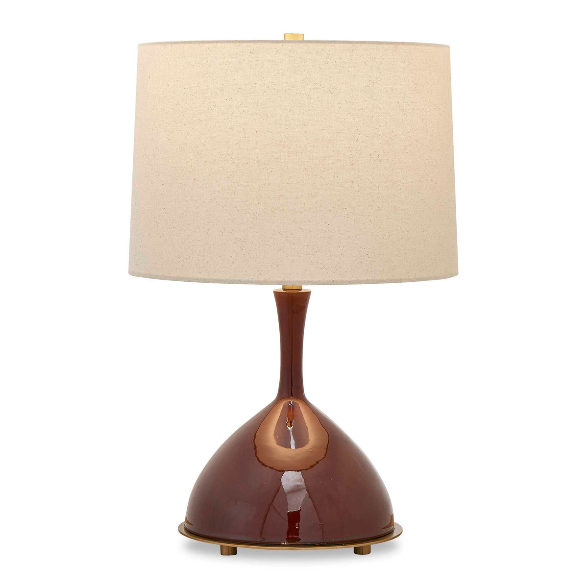 Colette Burgundy Table Lamp - Ornate Home