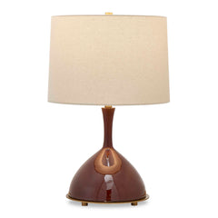 Colette Burgundy Table Lamp - Ornate Home