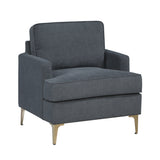 Colette Dark Gray Accent Chair - Ornate Home