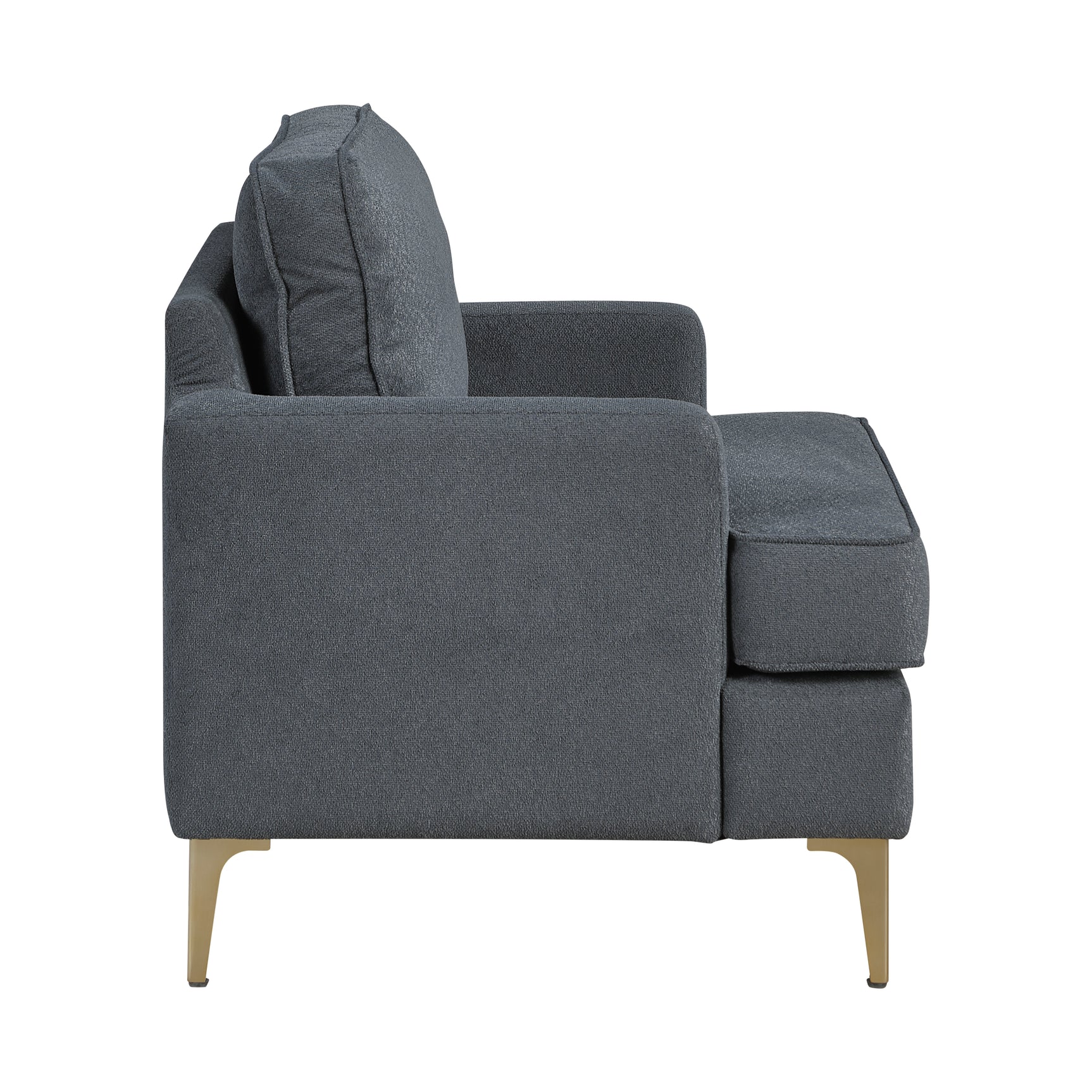 Colette Dark Gray Accent Chair - Ornate Home