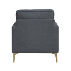 Colette Dark Gray Accent Chair - Ornate Home
