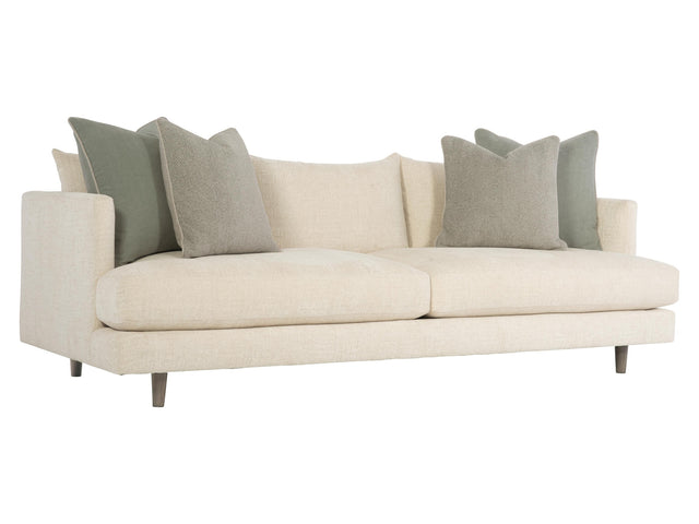 Colette White/Cream Fabric Sofa - Ornate Home