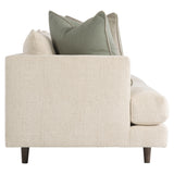 Colette White/Cream Fabric Sofa - Ornate Home