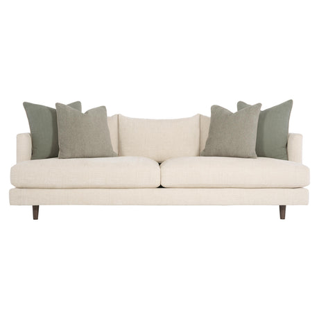 Colette White/Cream Fabric Sofa - Ornate Home