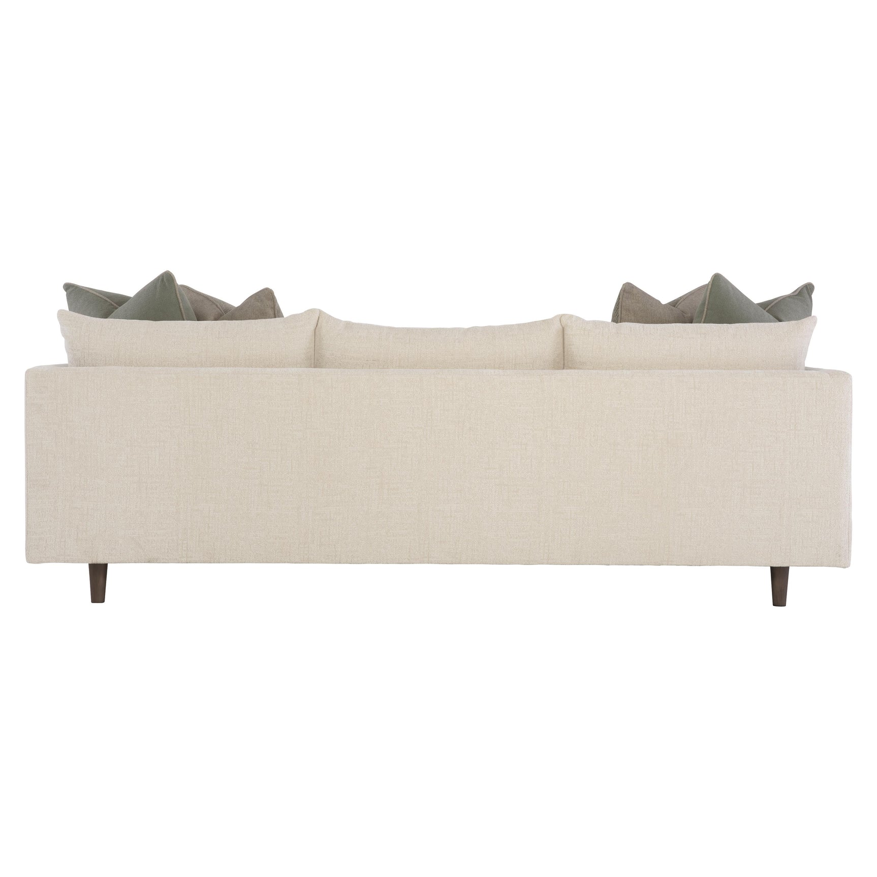 Colette White/Cream Fabric Sofa - Ornate Home