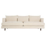 Colette White/Cream Fabric Sofa - Ornate Home