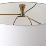 Colette White Stone Floor Lamp - Ornate Home