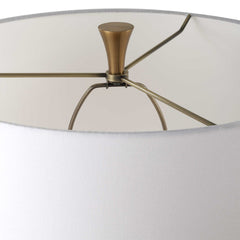 Colette White Stone Floor Lamp - Ornate Home