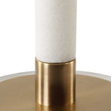Colette White Stone Table Lamp - Ornate Home