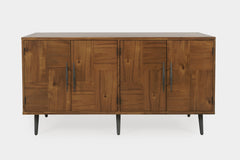 Colhane Cedar 4 Door Acccent Cabinet - Ornate Home