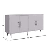 Colhane Cedar 4 Door Acccent Cabinet - Ornate Home