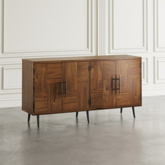 Colhane Cedar 4 Door Acccent Cabinet - Ornate Home