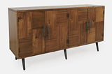 Colhane Cedar 4 Door Acccent Cabinet - Ornate Home