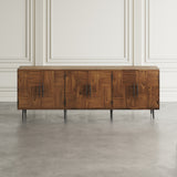 Colhane Cedar 6 Door Acccent Cabinet - Ornate Home