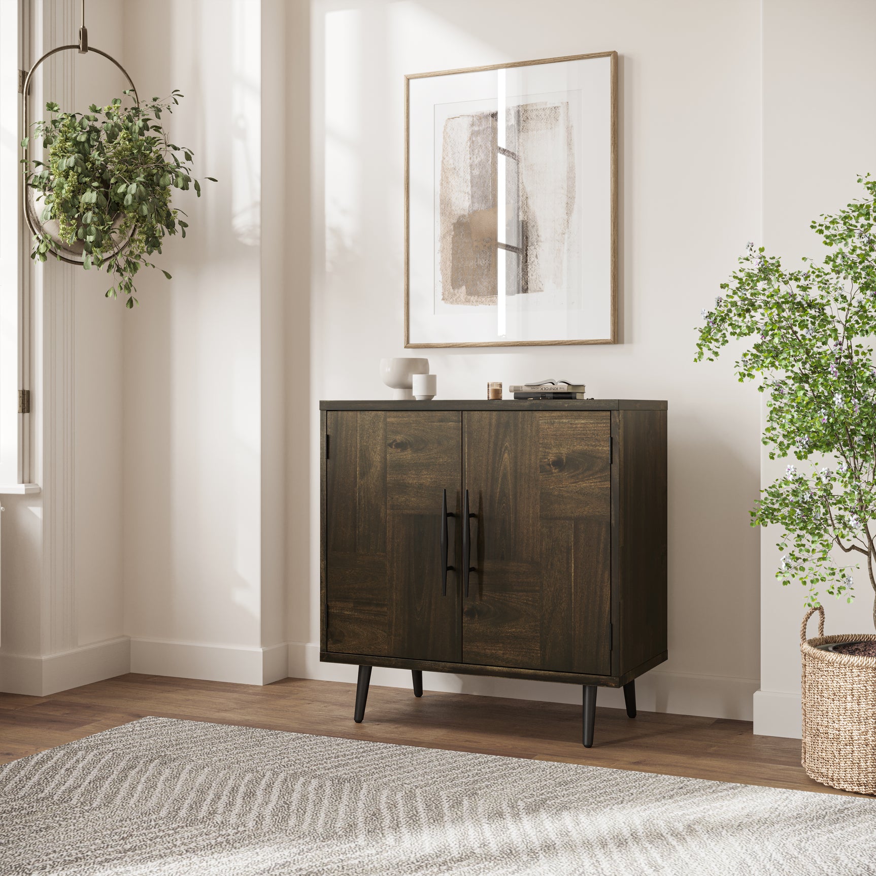 Colhane Walnut 2 Door Acccent Cabinet - Ornate Home