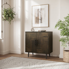 Colhane Walnut 2 Door Acccent Cabinet - Ornate Home