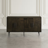 Colhane Walnut 4 Door Acccent Cabinet - Ornate Home