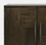 Colhane Walnut 4 Door Acccent Cabinet - Ornate Home