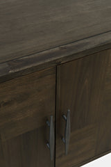 Colhane Walnut 4 Door Acccent Cabinet - Ornate Home
