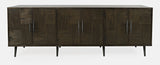 Colhane Walnut 6 Door Acccent Cabinet - Ornate Home