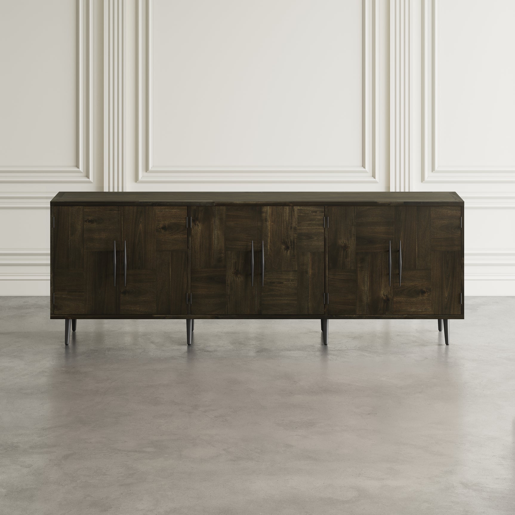 Colhane Walnut 6 Door Acccent Cabinet - Ornate Home