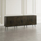 Colhane Walnut 6 Door Acccent Cabinet - Ornate Home