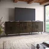 Colhane Walnut 6 Door Acccent Cabinet - Ornate Home