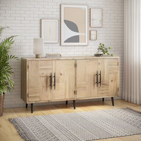 Colhane Wash 4 Door Acccent Cabinet - Ornate Home
