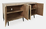Colhane Wash 4 Door Acccent Cabinet - Ornate Home