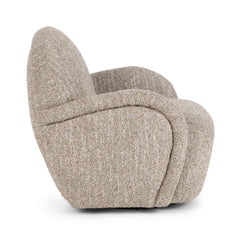 Colima Golden Heather Swivel Chair