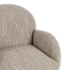 Colima Golden Heather Swivel Chair