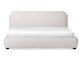 Colin Beige Queen Bed - Ornate Home