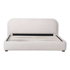 Colin Beige Queen Bed - Ornate Home