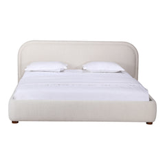 Colin Beige Queen Bed - Ornate Home