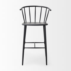 Colin Black Metal Bar Stool - Ornate Home