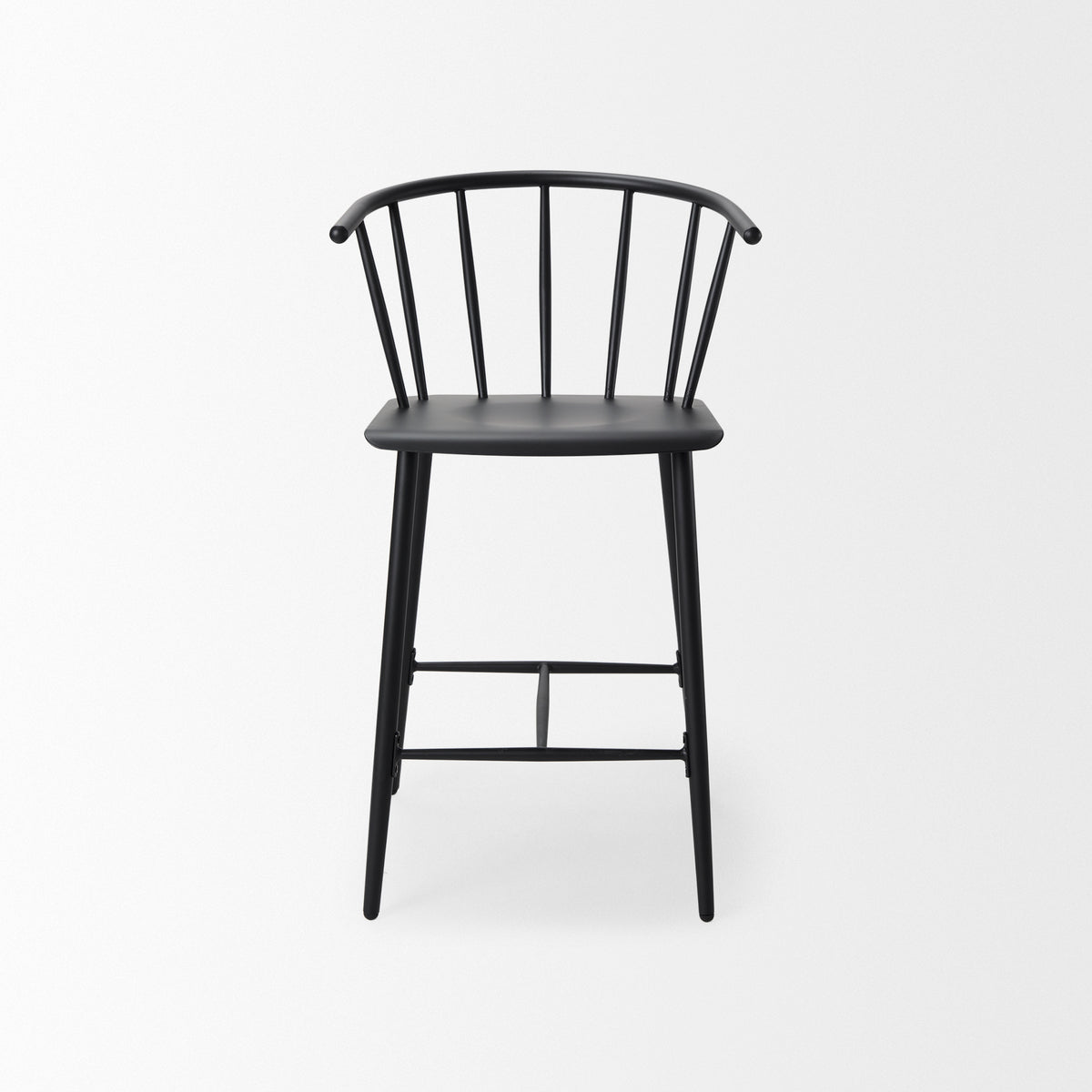 Colin Black Metal Counter Stool - Ornate Home