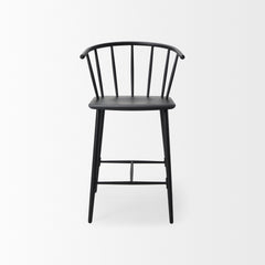 Colin Black Metal Counter Stool - Ornate Home