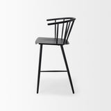 Colin Black Metal Counter Stool - Ornate Home