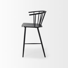 Colin Black Metal Counter Stool - Ornate Home