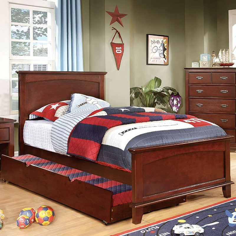 Colin Cherry Twin Bed - Ornate Home
