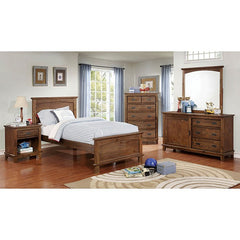 Colin Dark Oak Mirror - Ornate Home