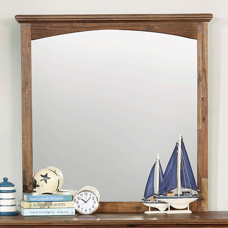 Colin Dark Oak Mirror - Ornate Home